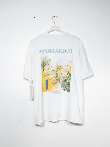 T-shirt Oversize Imprimé REF:YTS115