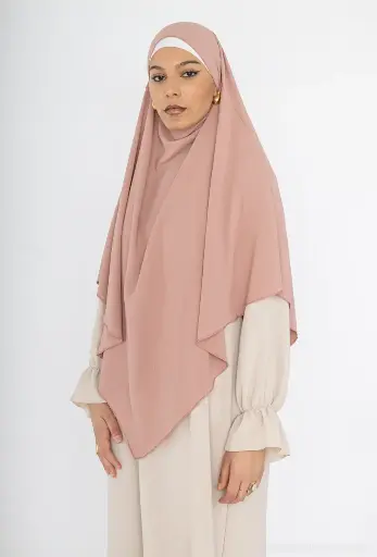 Khimar long en jazz REF: CA2301JAZZ