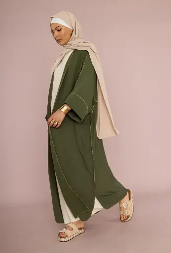 Kimono couture externe d'orée REF: Gi2336pk