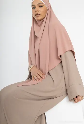 Abaya manche large en jazz pour 185cm REF: RoL2333jazz